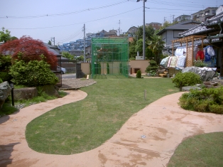 横浜市港南区Ｕ邸の庭改修工事　その２