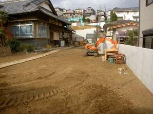 横浜市港南区Ｕ邸の庭改修工事　その３