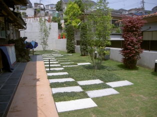 横浜市港南区Ｕ邸の庭改修工事　その３