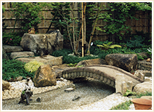 日本庭園の施工